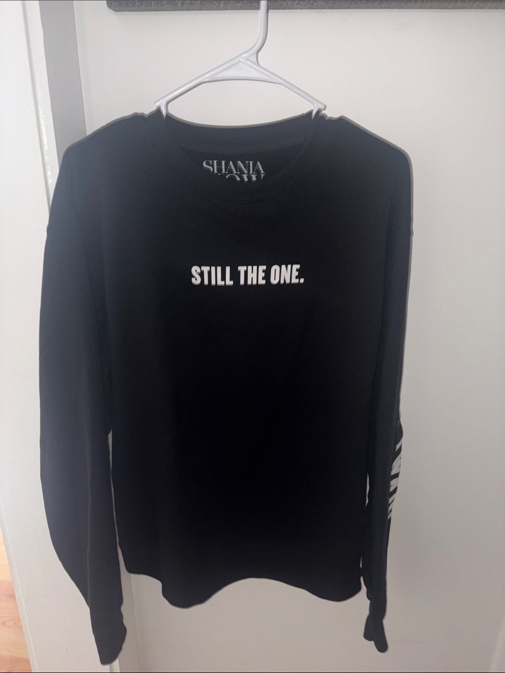 Shania Twain "Still The One" Black Graphic Sweatshirt